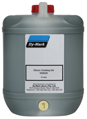 DY-MARK TIMBER STRESS GRADING INK WB800 GREEN 